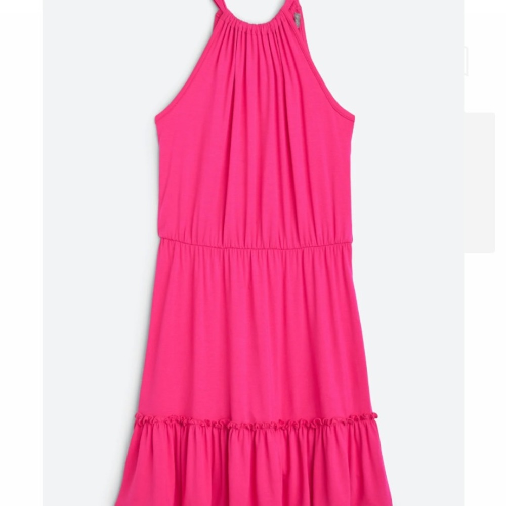 Worn once loveappella Emily sleeveless halter neckline dress